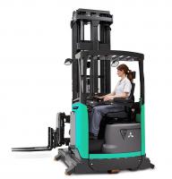 Swivel reach truck URS